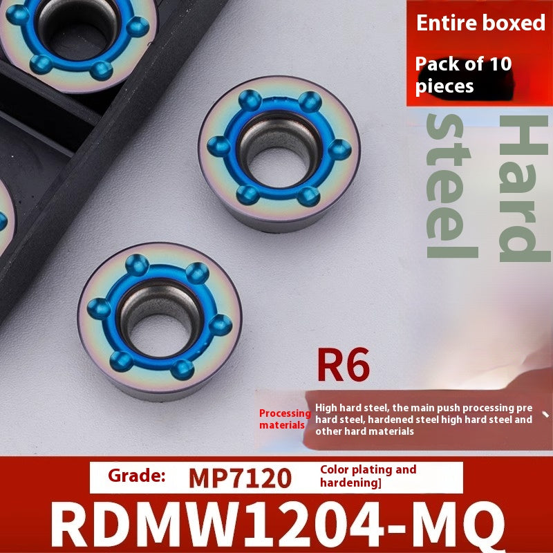 2042-CNC milling inserts, RPMW carbide R5 machining center, R4 milling machine, R6 milling inserts, RPMT round cutter cutters Shandong Denso Pricision Tools Co.,Ltd.